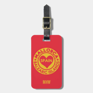 MALLORCA Spain custom luggage tag