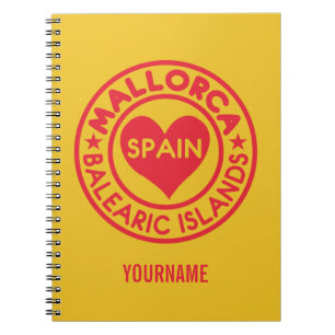 MALLORCA Spain custom notebook