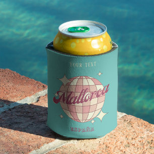 Mallorca Spain pink blue summer party Can Cooler