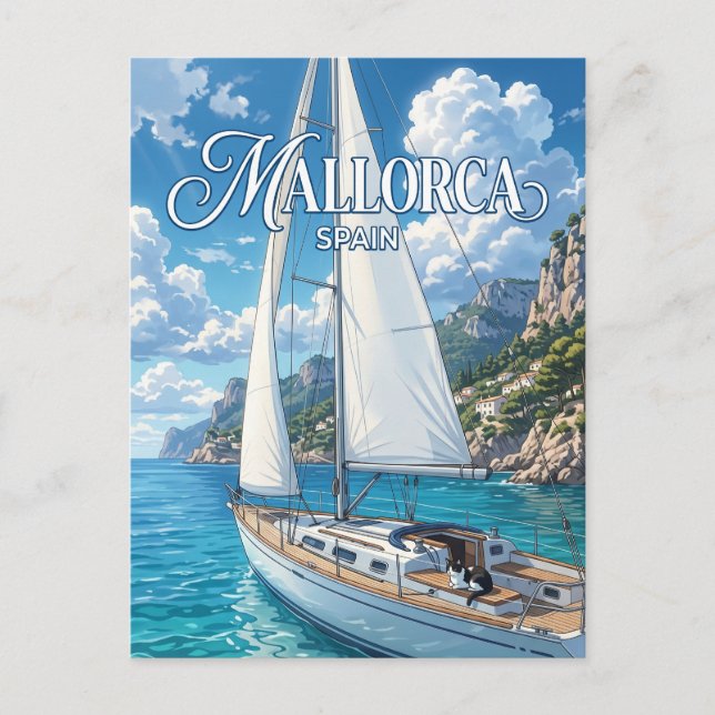 Mallorca Spain Postcard (Front)