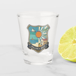 Mallorca Spain Travel Shot Glass