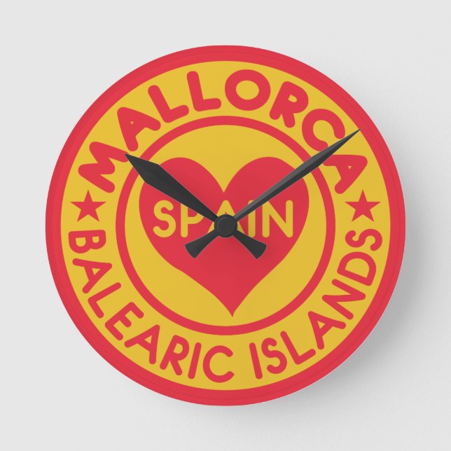 MALLORCA Spain wall clock (Front)