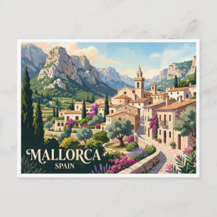 Mallorca Valldemossa Spain Postcard