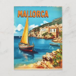 Mallorca Vintage Postcard