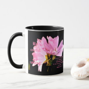 Mallow Bouquet Philippians 4:6 Mug
