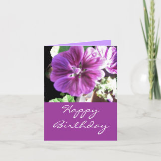 Mallow - happy birthday card