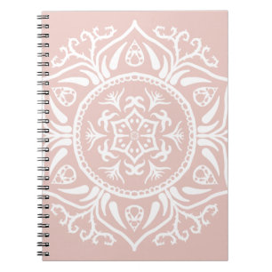 Mallow Mandala Notebook