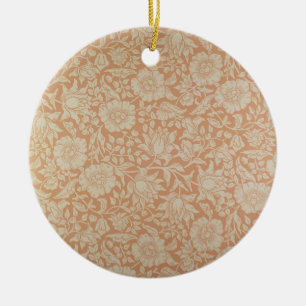 'Mallow' wallpaper design Ceramic Tree Decoration