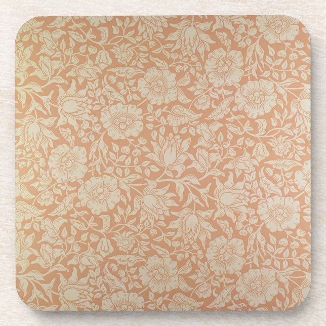 'Mallow' wallpaper design Coaster (Front)