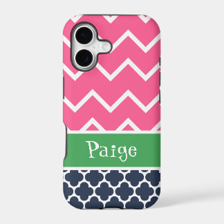 Mally Mac Chevron Quatrefoil Preppy iPhone 5S Case