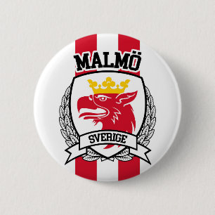 Malmö 6 Cm Round Badge