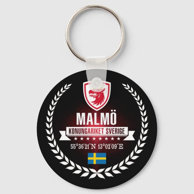Malmö Key Ring (Front)
