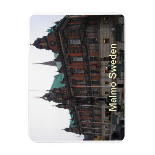 Malmö Sweden - City Hall Magnet