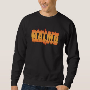 Malmo Sweden City Skyline Cityscape Gift Idea Sweatshirt
