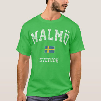 Malmo Sweden Sverige Athletic Sports family T-Shirt