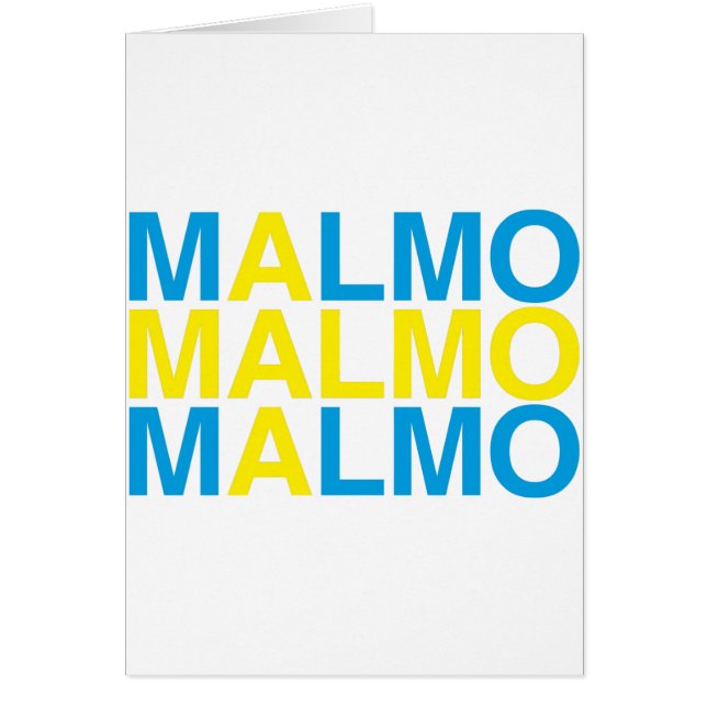 MALMO Swedish Flag (Front)