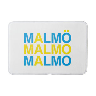 MALMO Swedish Flag Bath Mat