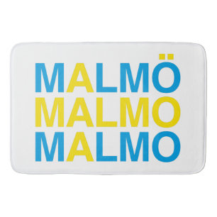 MALMO Swedish Flag Bath Mat