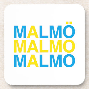 MALMO Swedish Flag Coaster