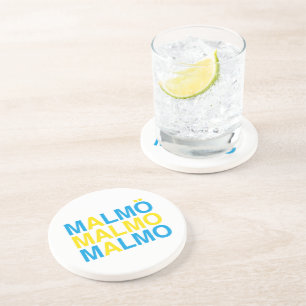 MALMO Swedish Flag Coaster