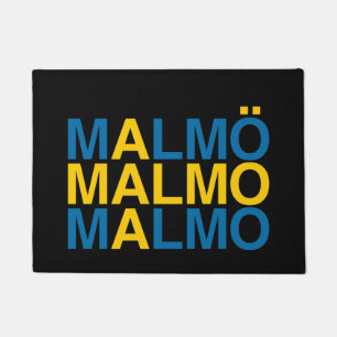 MALMO Swedish Flag Doormat