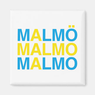 MALMO Swedish Flag Magnet