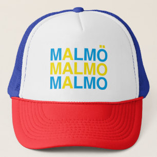 MALMO Swedish Flag Trucker Hat