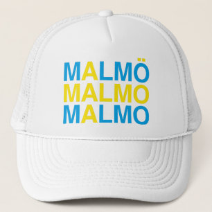 MALMO Swedish Flag Trucker Hat