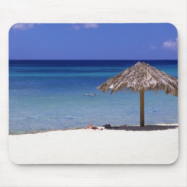 Malmok Beach, Aruba, Netherlands Antilles Mouse Pad (Front)