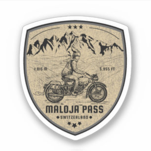 Maloja Pass swiss–alps motorcycle tour