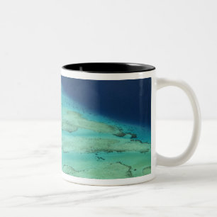 Malolo Barrier Reef off Malolo Island, Fiji Two-Tone Coffee Mug