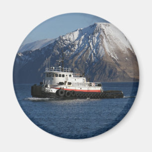 Malolo, Tugboat in Dutch Harbour, AK Magnet