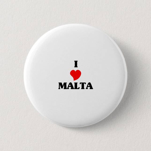 MALTA 6 CM ROUND BADGE (Front)