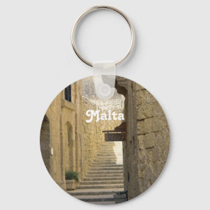Malta Alleys Key Ring