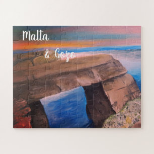 Malta and Gozo souvenir Puzzle