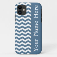 Malta Blue Wave Chevron with name