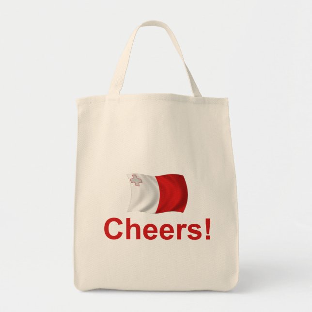 Malta Cheers! Tote Bag (Front)