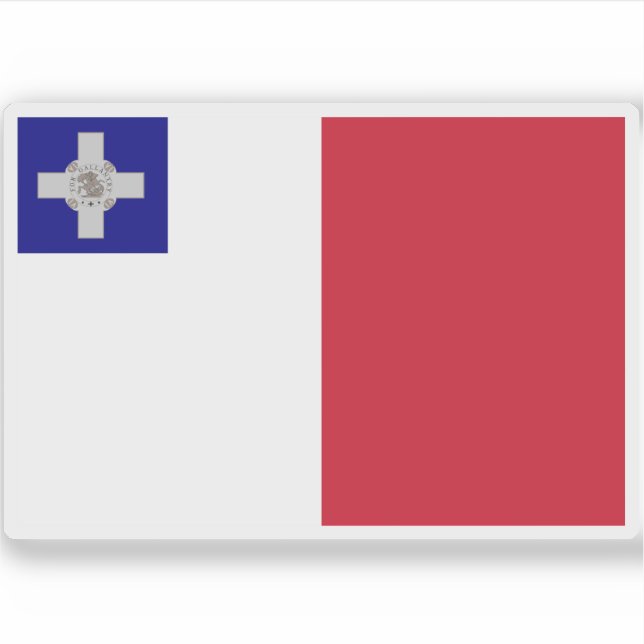 Malta Civil Flag (1943–1964, Unofficial) (Front)