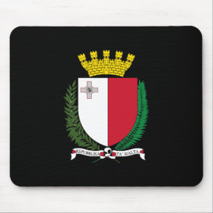 Malta Coat of Arms Mouse Pad