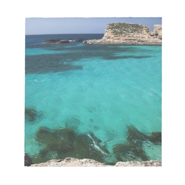 Malta, Comino Island, The Blue Lagoon Notepad (Front)