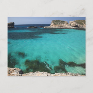 Malta, Comino Island, The Blue Lagoon Postcard