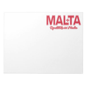 MALTA custom notepad