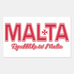 MALTA custom stickers