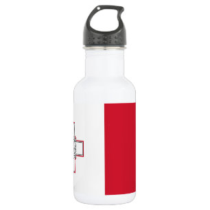 Malta Flag 532 Ml Water Bottle
