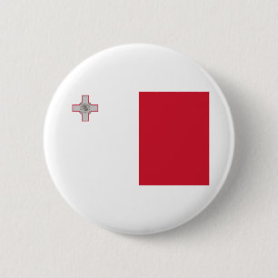 Malta Flag 6 Cm Round Badge