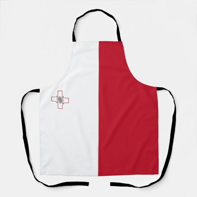 Malta flag apron (Front)