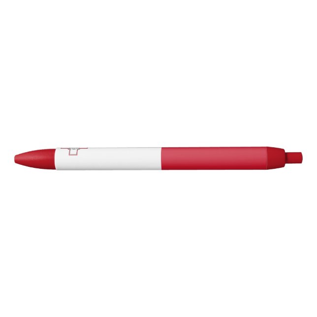 Malta Flag Black Ink Pen (Front)