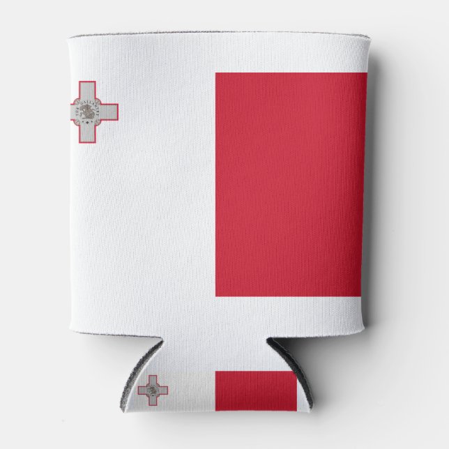 Malta Flag Can Cooler (Front)