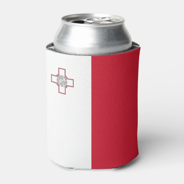 Malta Flag Can Cooler (Can Front)