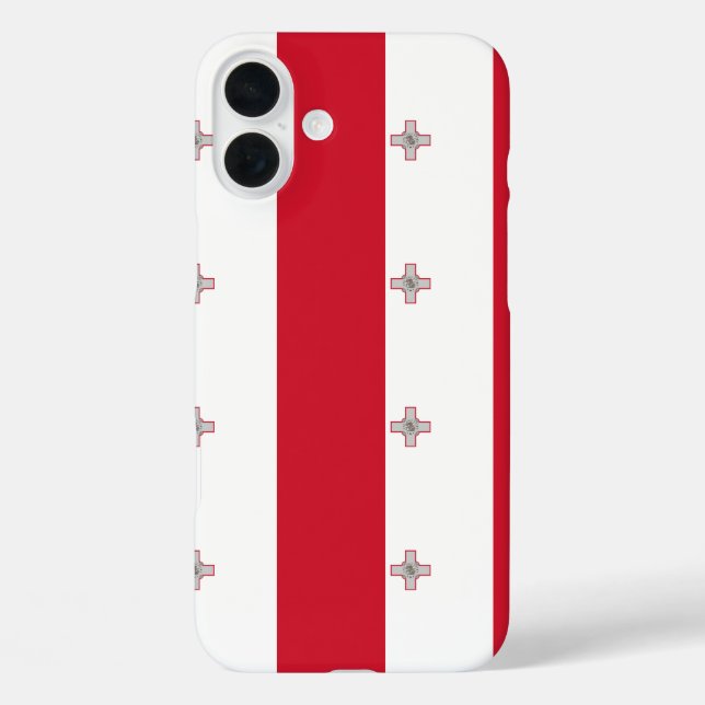Malta Flag Customisable Case-Mate iPhone Case (Back)